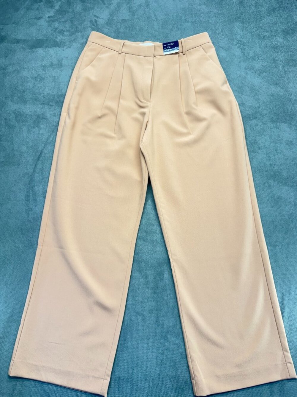 NWT Abercrombie Curve Love Sloane Wide Leg Pants 16 Long